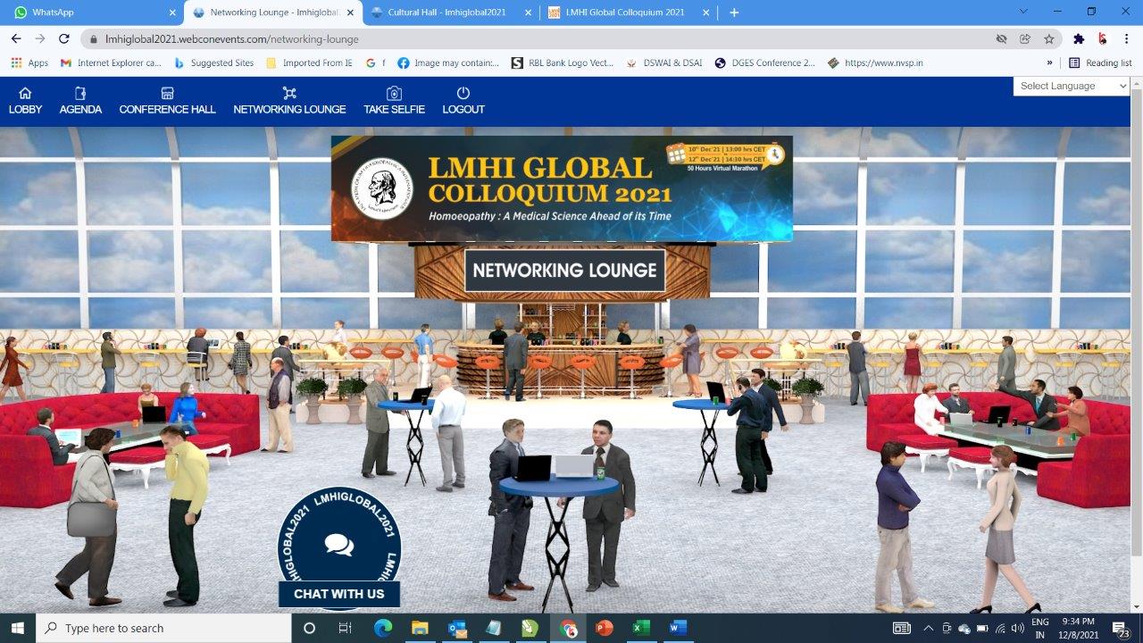 LMHI 2021  : 3D Conference Launge 